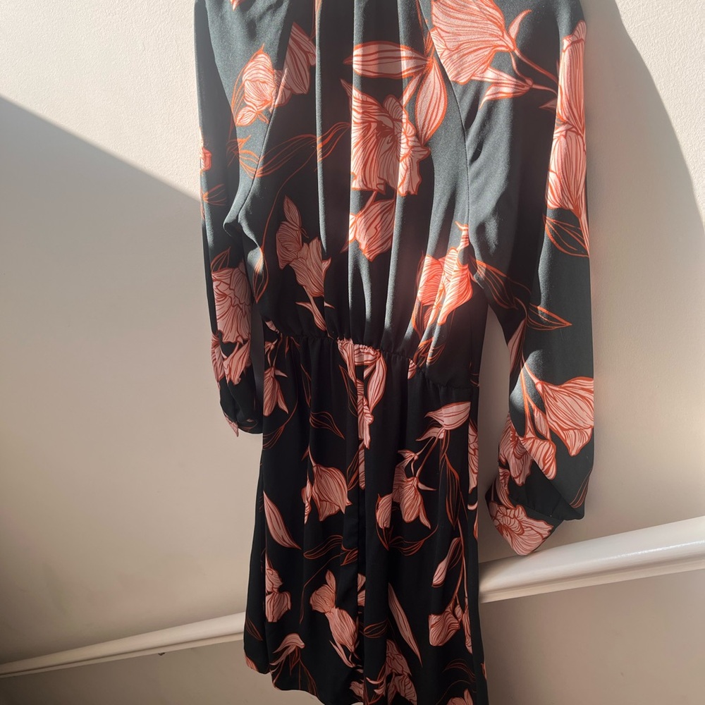 Floral Long-Sleeve Dress